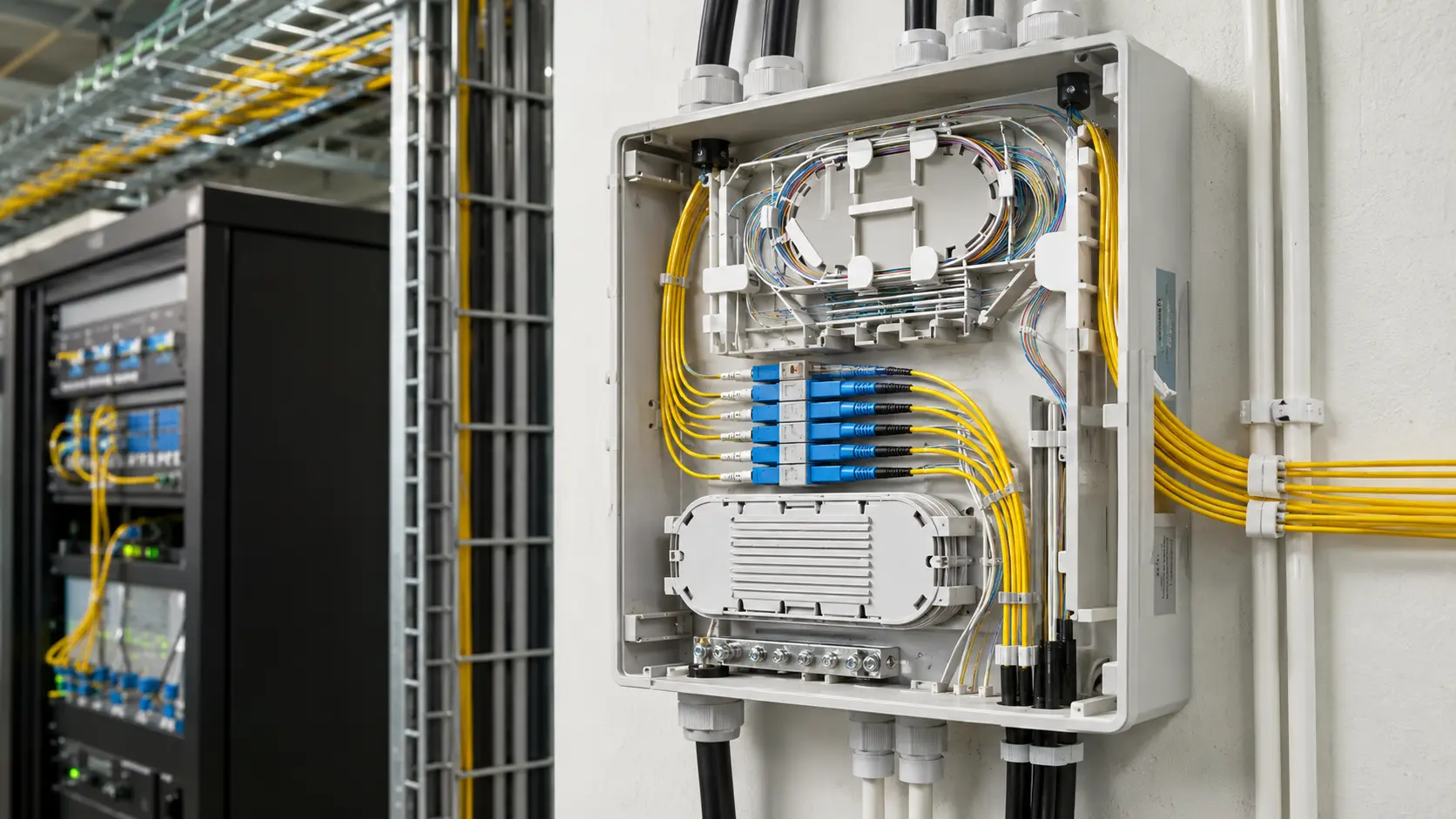 Fibertermineringsboks: Unngå port-, skjøte- og IP-feil